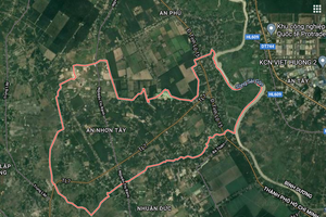 The project of Bau Dung Industrial Park in Cu Chi District has been suspended for over 10 years.