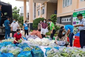 Medical lockdown areas in HCMC guaranteed sufficient essential commodities