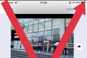 A piece of fake news lately appearing on the Internet