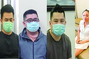 Leaders of the 4-billion-USD gambling ring were captured (Photo by the Police)