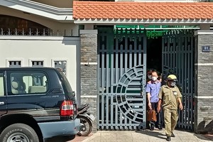 The third task force left the private house of Luong Van Hai at 10am on February 11.