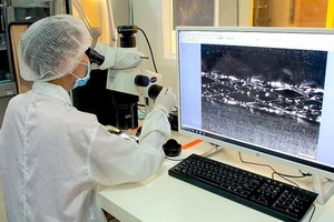 Research activities in USM Healthcare, specializing in coronary stent production and sited in SHTP. (Photo: SGGP)