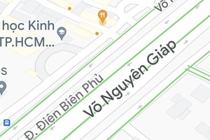 Google Maps changes HCMC’s Dien Bien Phu St. into Vo Nguyen Giap St. 
