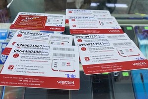 Vietnam determinedly eliminating junk SIM cards to address fraudulence