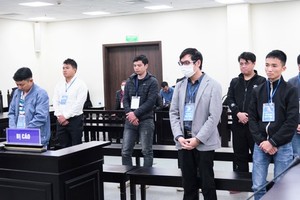 The law offenders attended the trial on March 15. (Photo: SGGP)