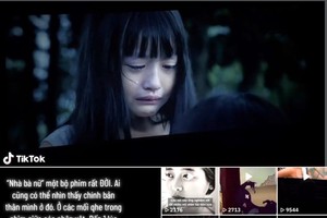 Many movies in theater are illegally recorded and posted on TikTok at the beginning of 2023