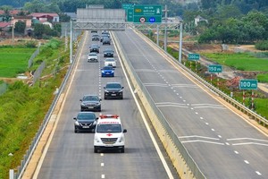 The Expressway of Mai Son – National Highway No.45 has just been in operation