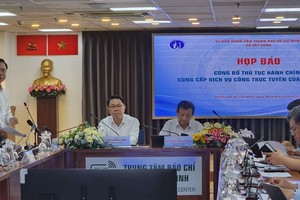 The press conference (Photo: SGGP)