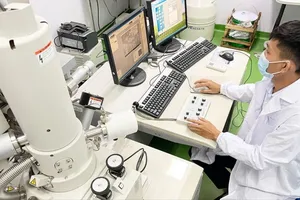 Carrying out biotechnological research in SHTP’s Research and Development Center (Photo: SGGP)