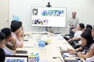 The HCMC Digital Transformation Center is inviting AI experts to train its staff (Photo: SGGP)