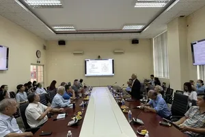 The workshop about green energy source from ocean currents