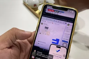 Internet users are cautioned against scams when accessing social network sites (Photo: SGGP)