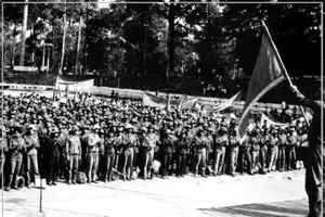 On March 28, 1976, the Ho Chi Minh City Youth Volunteer Force enthusiastically set out to build new economic zones (Photo: Archives)