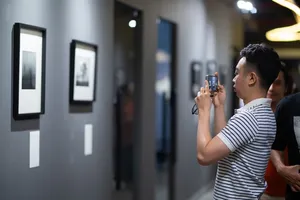 Visitors of the exhibition