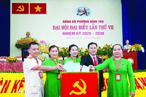 Localities are prepared to establish new Party organizations immediately following the administrative unit reorganization (Photo: SGGP)