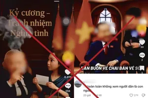 Many social network accounts have posted AI-created video clips faking the voices of high-ranking state leaders