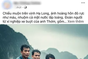 A poignant, AI-generated image used to farm likes and views on social media, exploiting a real tragedy