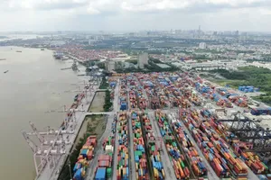 Tan Cang Phu Huu Port in Long Truong Ward (Photo: SGGP)