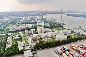 A corner of Hiep Phuoc Industrial Park in Hiep Phuoc Commune of HCMC (Photo: SGGP)