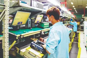 Employees at Datalogic Vietnam Co. Ltd. at SIHUB (Photo: SGGP)