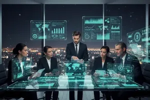 Investors expect the early establishment of the first encrypted asset exchange in Vietnam (Image created by AI) 