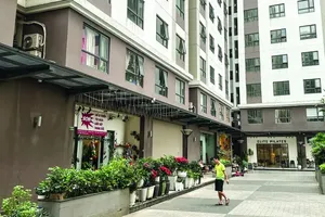 A view of the apartment building at the address of 2225 Pham The Hien Street, Chanh Hung Ward, HCMC (Photo: SGGP)