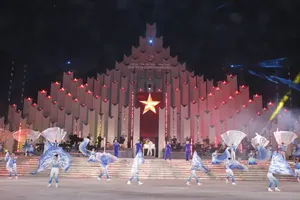 The artistic program celebrating the National Day on September 2, 2025, held at Tam Thang Tower (Vung Tau Ward) 