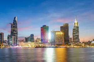 Bach Dang Wharf in HCMC (Photo: SGGP)
