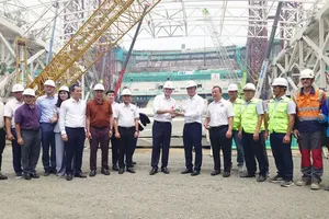 FIFA President visits ambitious sports facilities, promises continued support