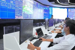 A smart operating system at the Science-technology urban area of Becamex Binh Duong Corporation (Photo: SGGP/Quang Huy)