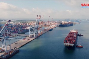 Close-up look at 1,200-meter pier in Cai Mep – Thi Vai Port Cluster
