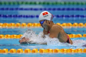  Ánh Viên đoạt 8 HCV tại giải vô địch quốc gia 2020. Ảnh: Dũng Phương