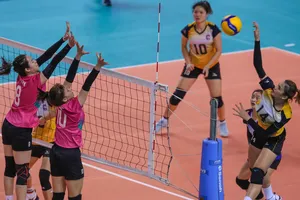 Đội chủ nhà Than Quảng Ninh có trận thuyết phục 3-0 trước Ngân hàng Công Thương trong ngày khai mạc Ảnh: Dũng Phương