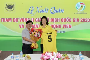 CLB bóng chuyền nữ VTV Bình Điền Long An có ngoại binh “khủng” cho mùa bóng giải 2023. Ảnh: Quỳnh Mai 