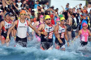 Gần 2000 VĐV tham gia tranh tài tại Bim Group Ironman 70.3 Phú Quốc. Ảnh: Quỳnh Mai