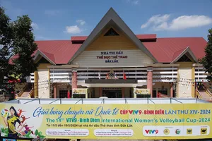 Giải Bóng chuyền nữ quốc tế “VTV9 – Bình Điền” lần thứ XIV – 2024 - Tất cả đã sẵn sàng. Ảnh: QUỲNH MAI