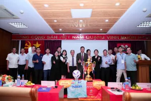 Giải bóng đá các cơ quan báo chí toàn quốc - Press Cup 2025 khu vực phía Nam, có 8 đội bóng tham dự. Ảnh: Quỳnh Mai