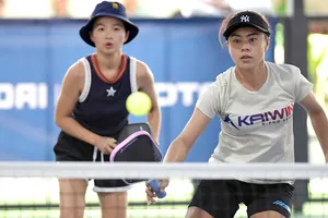 Gần 1000 tay vợt tham dự giải Pickleball Việt Nam. Ảnh: Quỳnh Mai