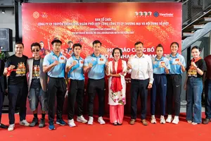 Ra mắt Music Video “Thanh Âm chiến thắng” để chúc mừng đoàn Thể Thao Việt Nam tại SEA Games 33. Ảnh: Quỳnh Mai