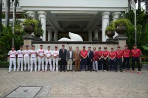 Đội tuyển bóng chày Việt Nam đặt mục tiêu “vàng” tại SEA Games 33. Ảnh: Quỳnh Mai