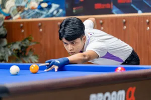 Tài năng trẻ 17 tuổi Nguyễn Minh Trí giành suất dự giải carom 3 băng Cúp Thế Giới 2026 (TPHCM World Cup 2026). Ảnh: Quỳnh Mai