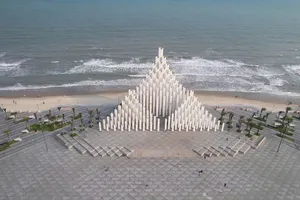 Cung đường tuyệt đẹp Giải chạy Báo Xây dựng 202 "Vững bước kiến tạo tương lai". Ảnh: Quỳnh Mai