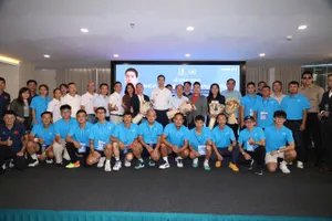 Khai mạc khoá đào tạo HLV Pickleball chuẩn Châu Á APBA Class 417 tại Nha Trang. Ảnh: Quỳnh Mai
