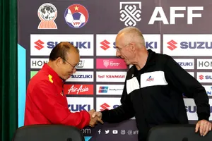 "Phù thủy Ericksson hy vọng sẽ ngược dòng để vào chung kết. Ảnh: MINH HOÀNG