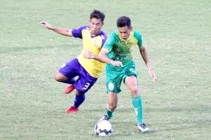 Cần Thơ chỉ giành được 1 điểm tại Cao Lãnh. Ảnh: DƯƠNG THU