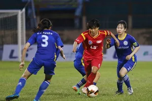 TPHCM I giành ngôi vô địch lượt đi đầy thuyết phục. Ảnh: Anh Trần