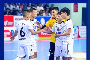 Thái Sơn Nam đang là ĐKVĐ của giải. Ảnh: TSNFC