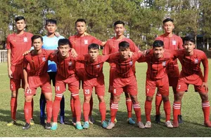 Đội U19 Bình Định. Ảnh: MINH TRẦN 