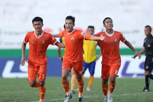 Bình Định sẽ thẳng tiến sau vòng 2? Ảnh: DŨNG PHƯƠNG