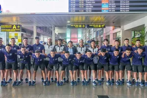 ĐKVĐ Thái Sơn Nam đã đến Nha Trang ngày 12-6. Ảnh: TSNFC